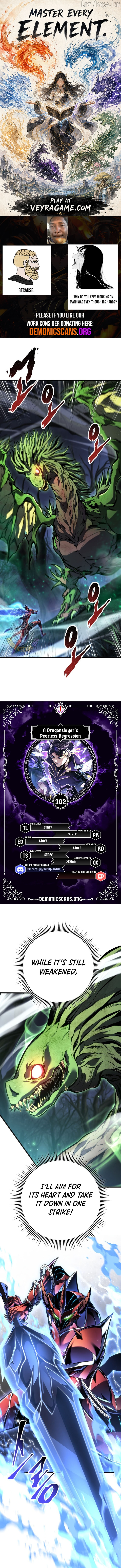 Read A Dragonslayer's Peerless Regression EN Manga Online