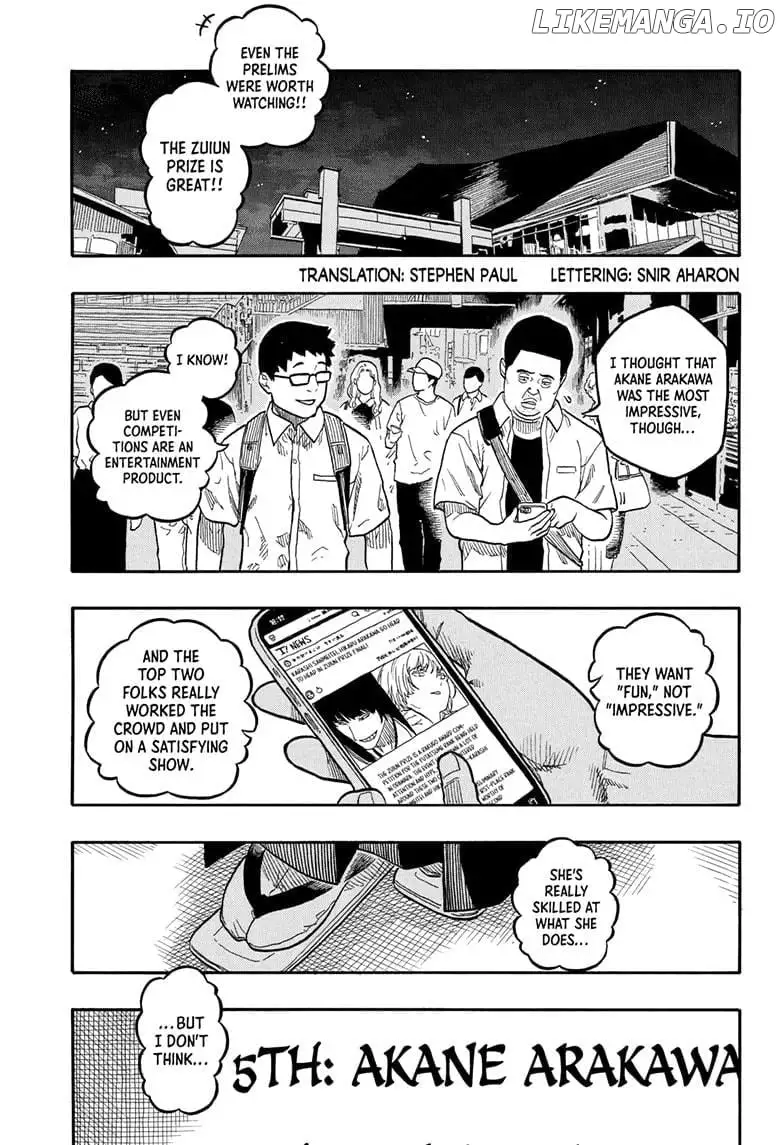 Read Akane banashi EN Manga Online