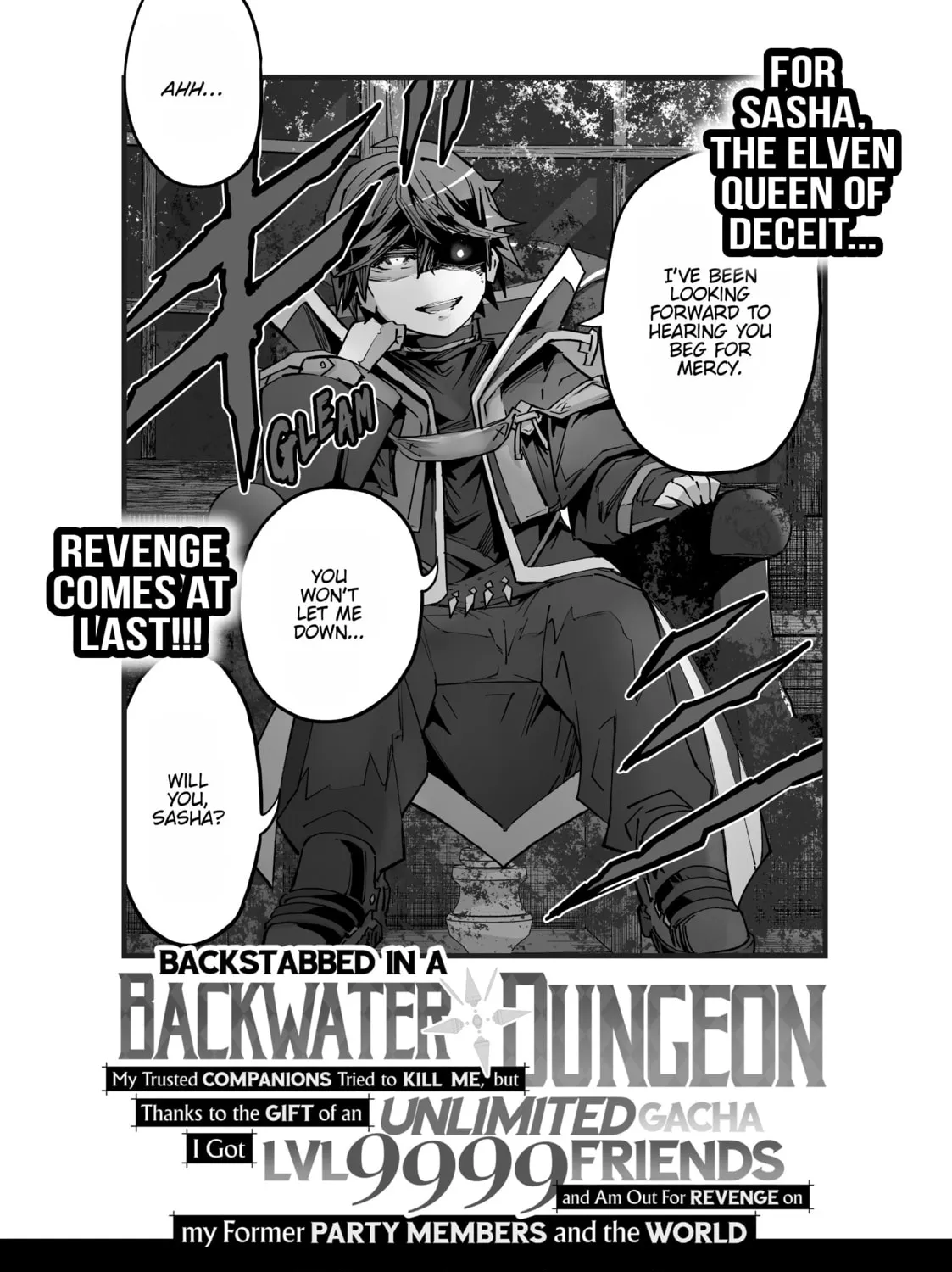 Read Backstabbed in a Backwater Dungeon My Party Tried to Kill Me But Thanks to an Infinite Gacha I Got LVL 9999 Friends and Am Out For Revenge EN Manga Online