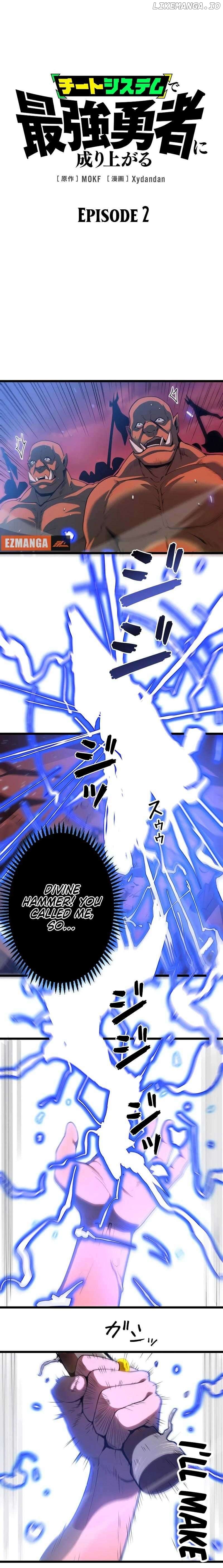 Read Become the Strongest Hero Through the Cheat System EN Manga Online