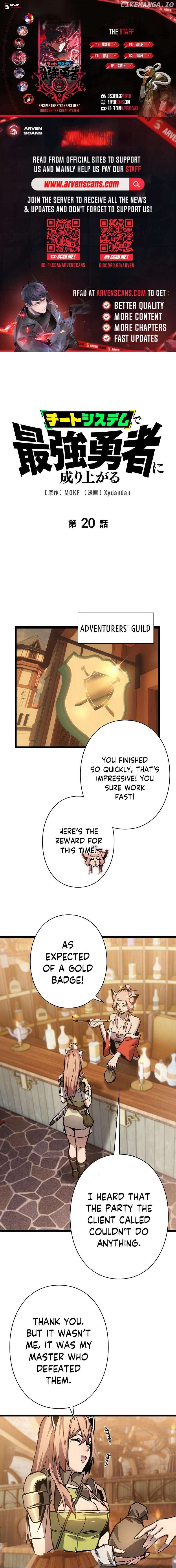 Read Become the Strongest Hero Through the Cheat System EN Manga Online