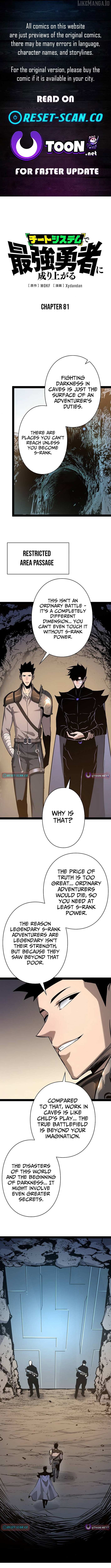 Read Become the Strongest Hero Through the Cheat System EN Manga Online