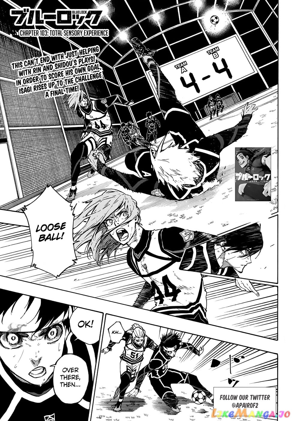 Read Blue Lock EN Manga Online