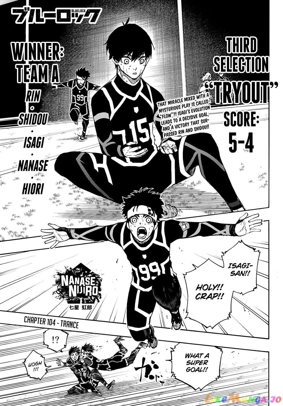 Read Blue Lock EN Manga Online