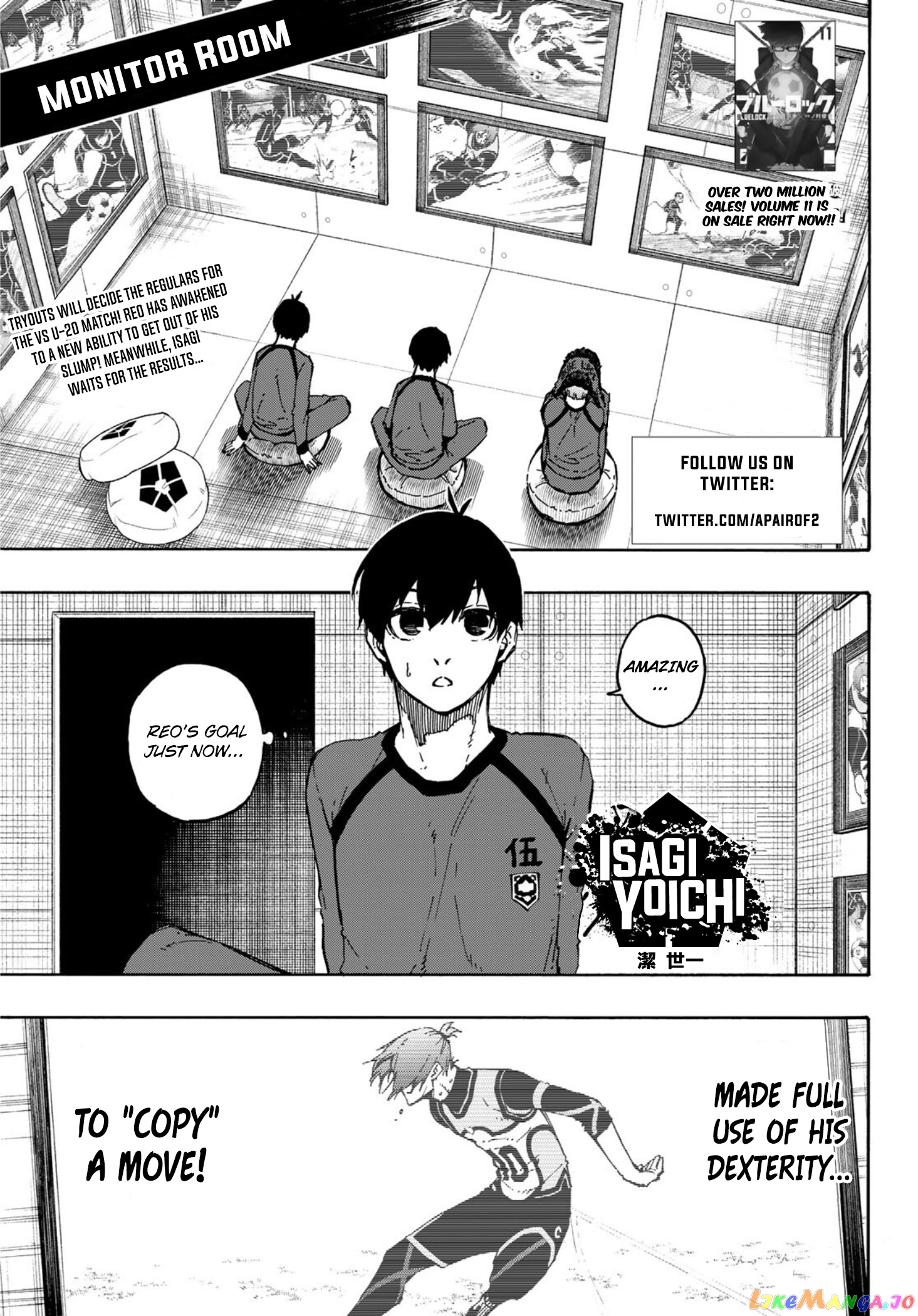 Read Blue Lock EN Manga Online