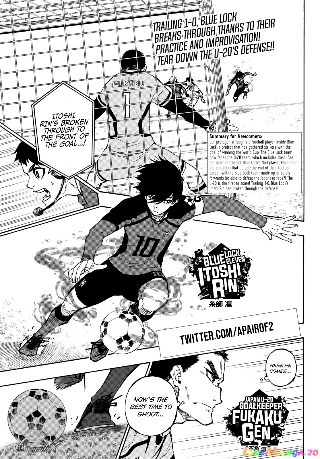 Read Blue Lock EN Manga Online