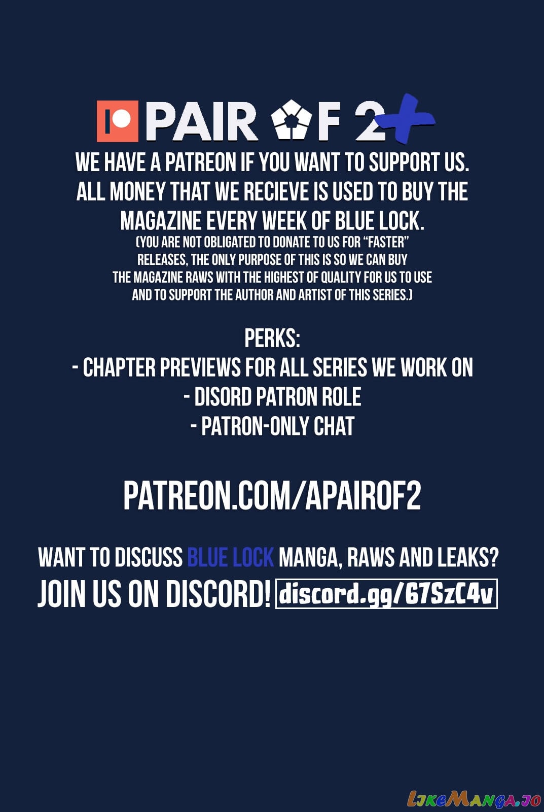 Read Blue Lock EN Manga Online