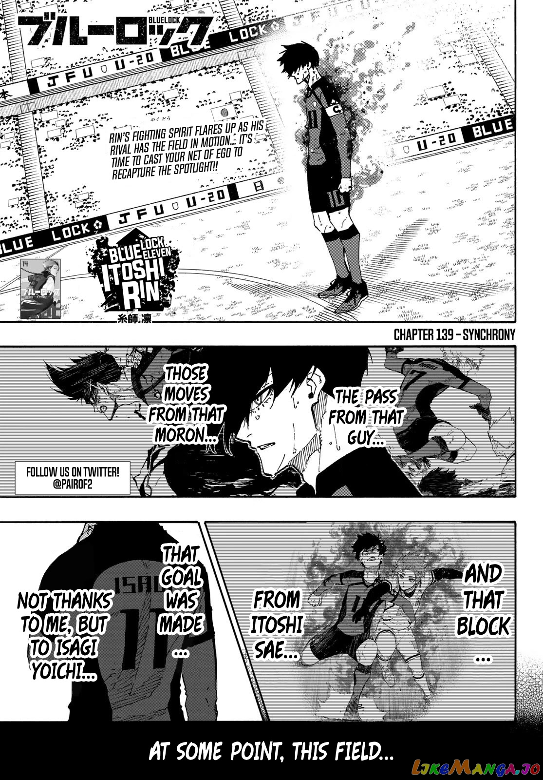 Read Blue Lock EN Manga Online