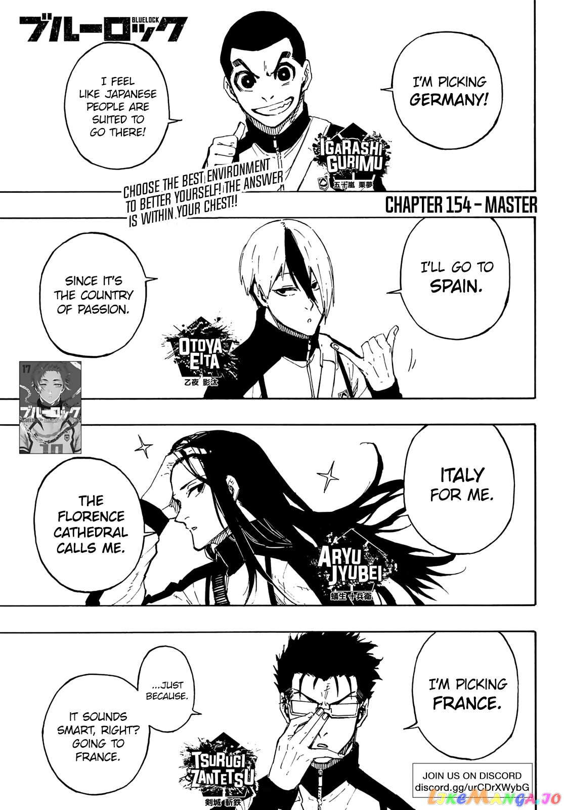 Read Blue Lock EN Manga Online