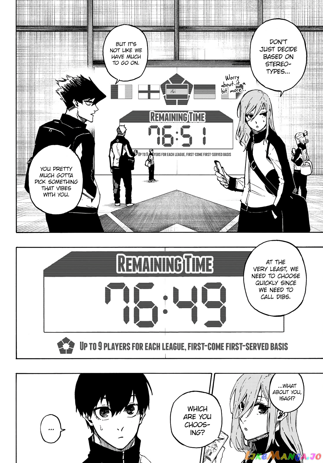 Read Blue Lock EN Manga Online