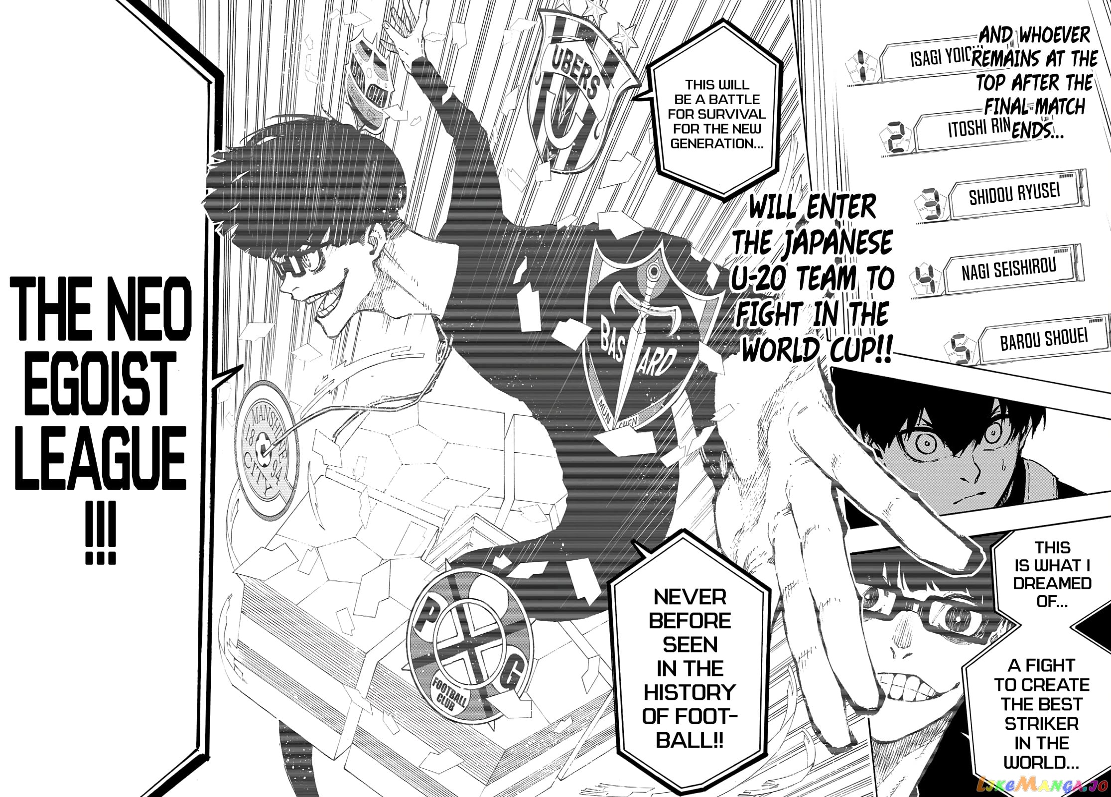 Read Blue Lock EN Manga Online