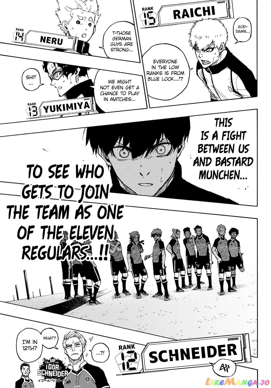 Read Blue Lock EN Manga Online