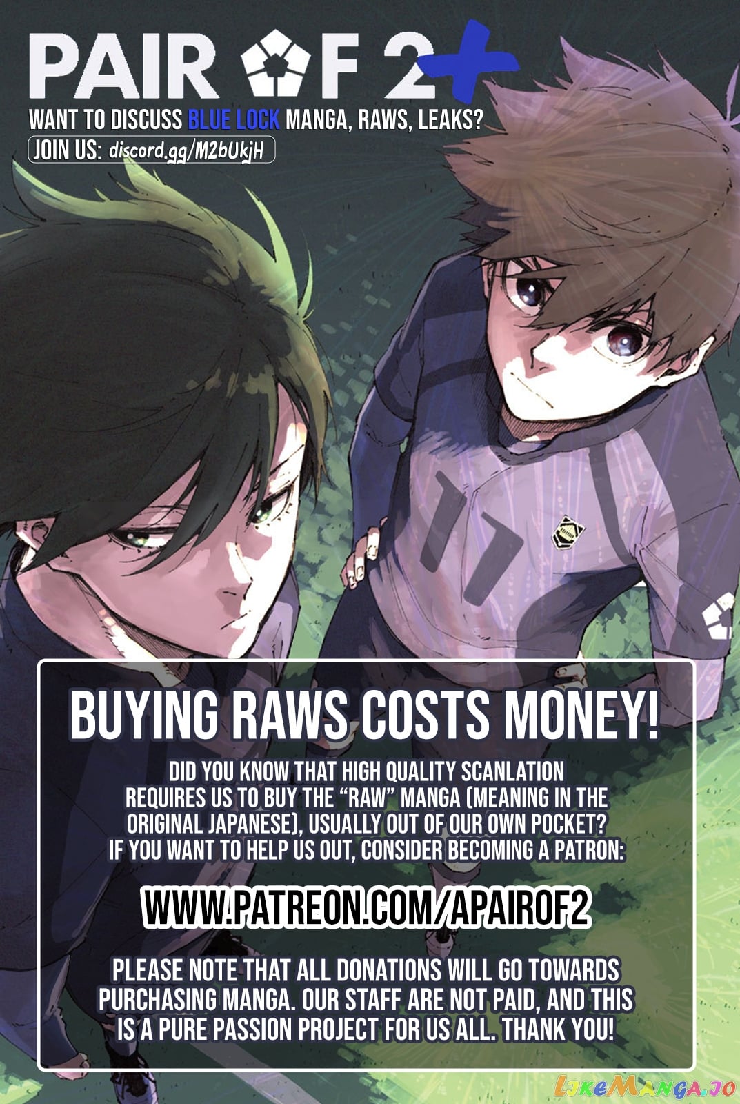 Read Blue Lock EN Manga Online