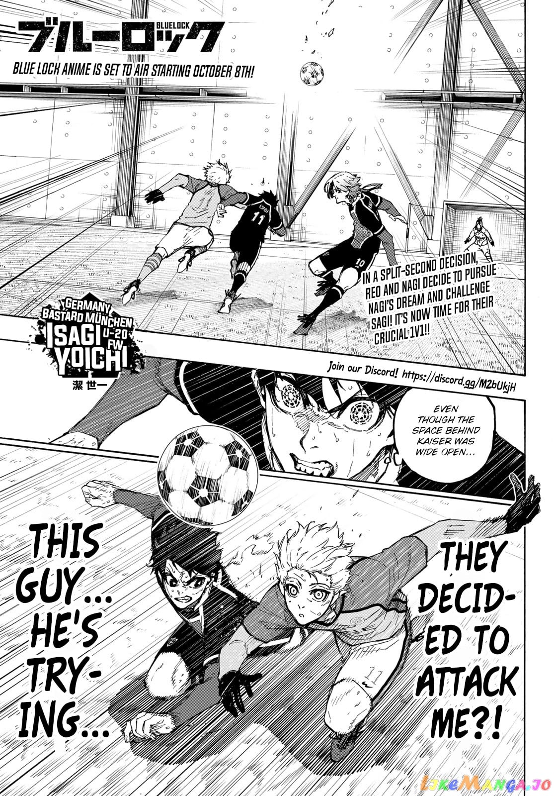 Read Blue Lock EN Manga Online