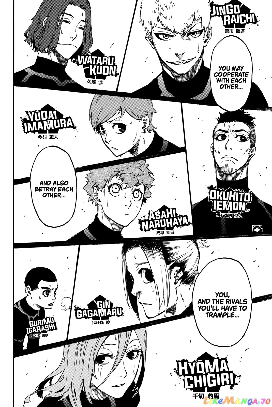 Read Blue Lock EN Manga Online