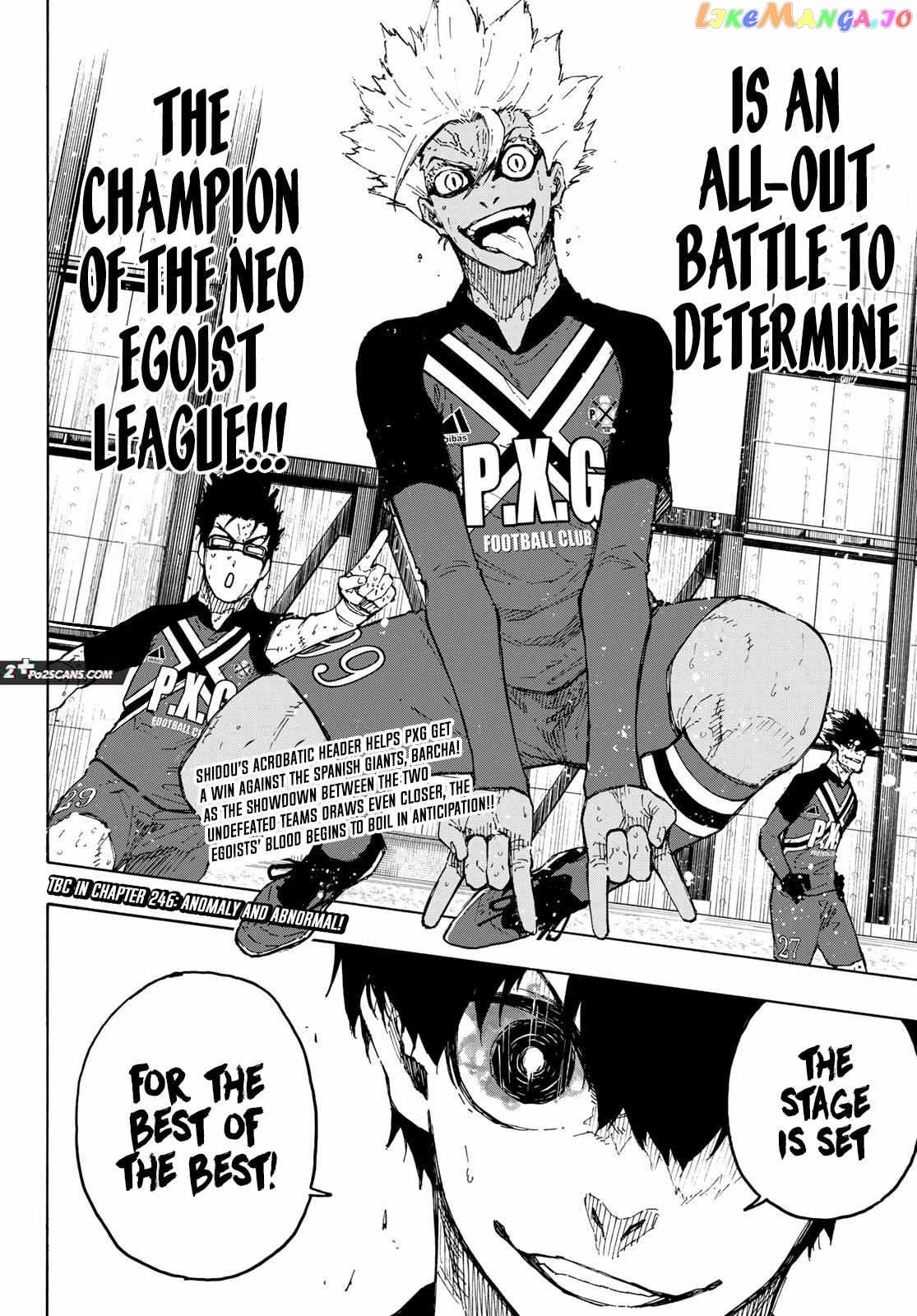 Read Blue Lock EN Manga Online
