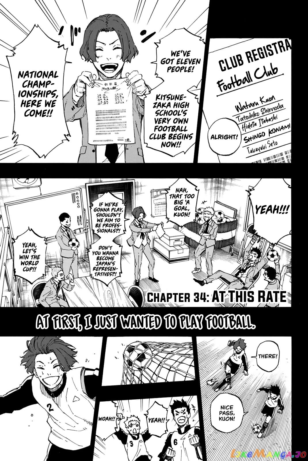 Read Blue Lock EN Manga Online