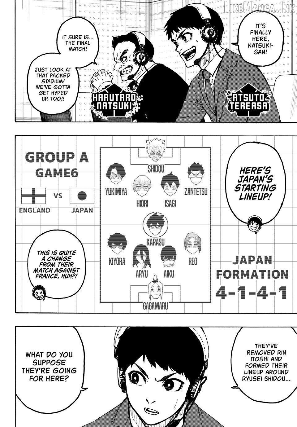 Read Blue Lock EN Manga Online