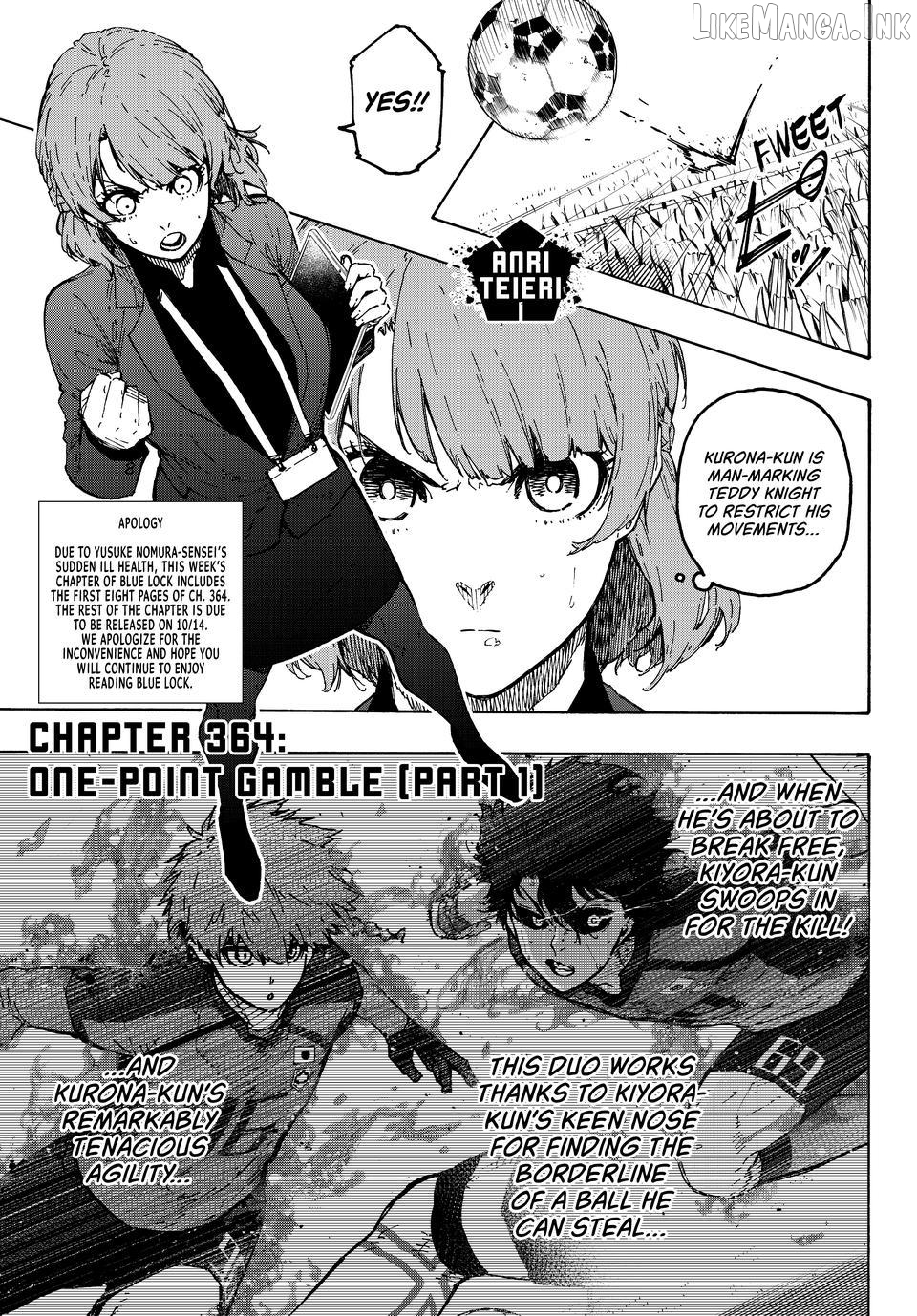 Read Blue Lock EN Manga Online