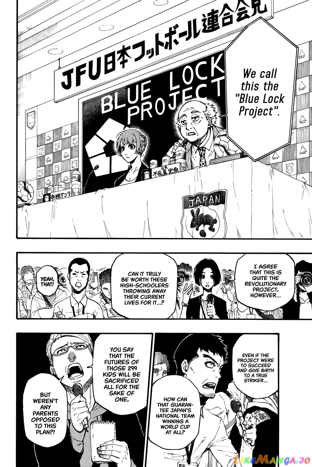 Read Blue Lock EN Manga Online