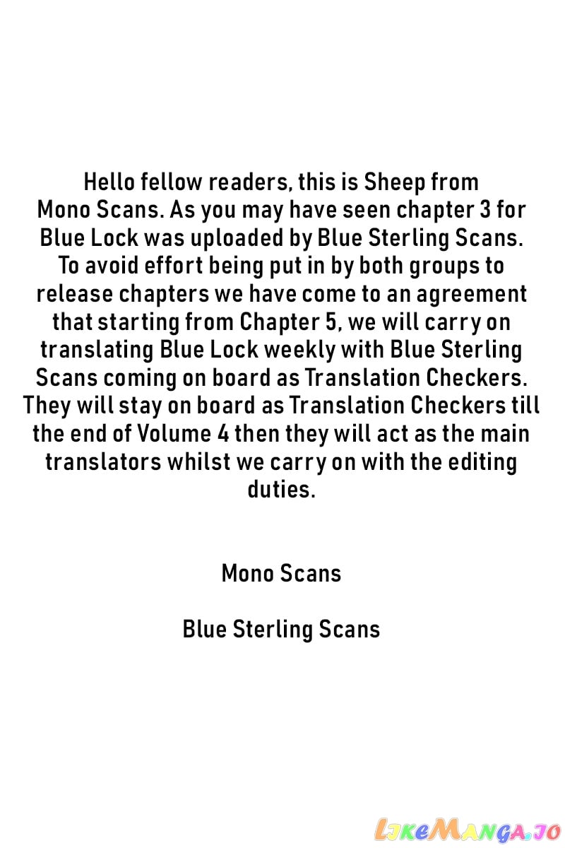 Read Blue Lock EN Manga Online