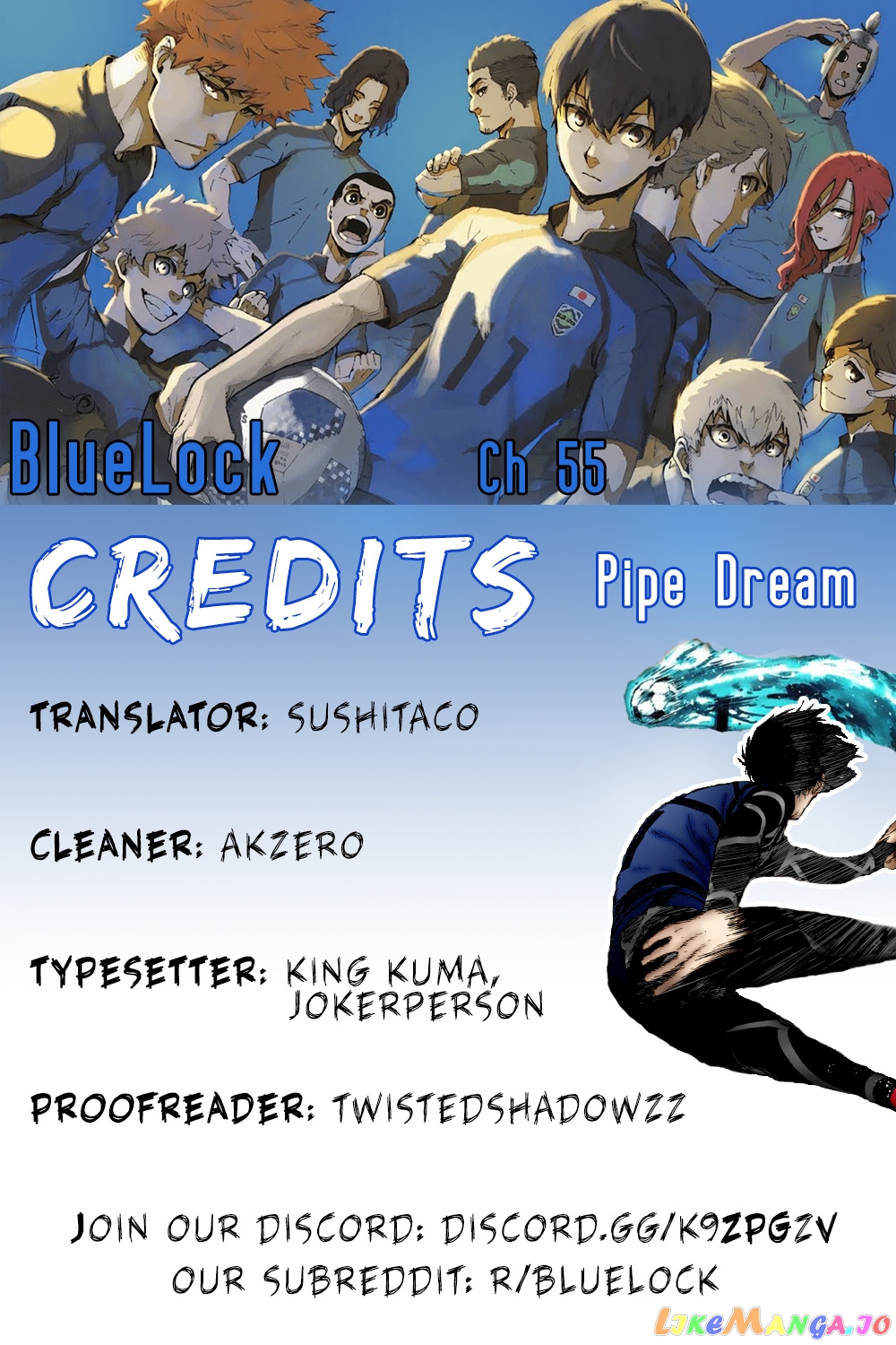 Read Blue Lock EN Manga Online