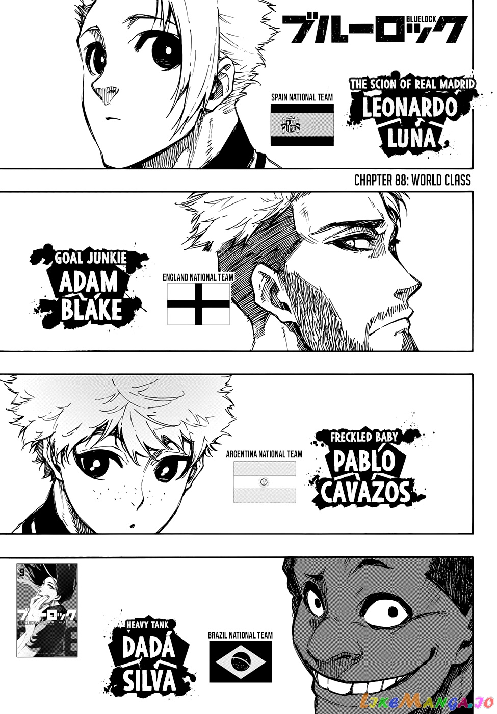 Read Blue Lock EN Manga Online