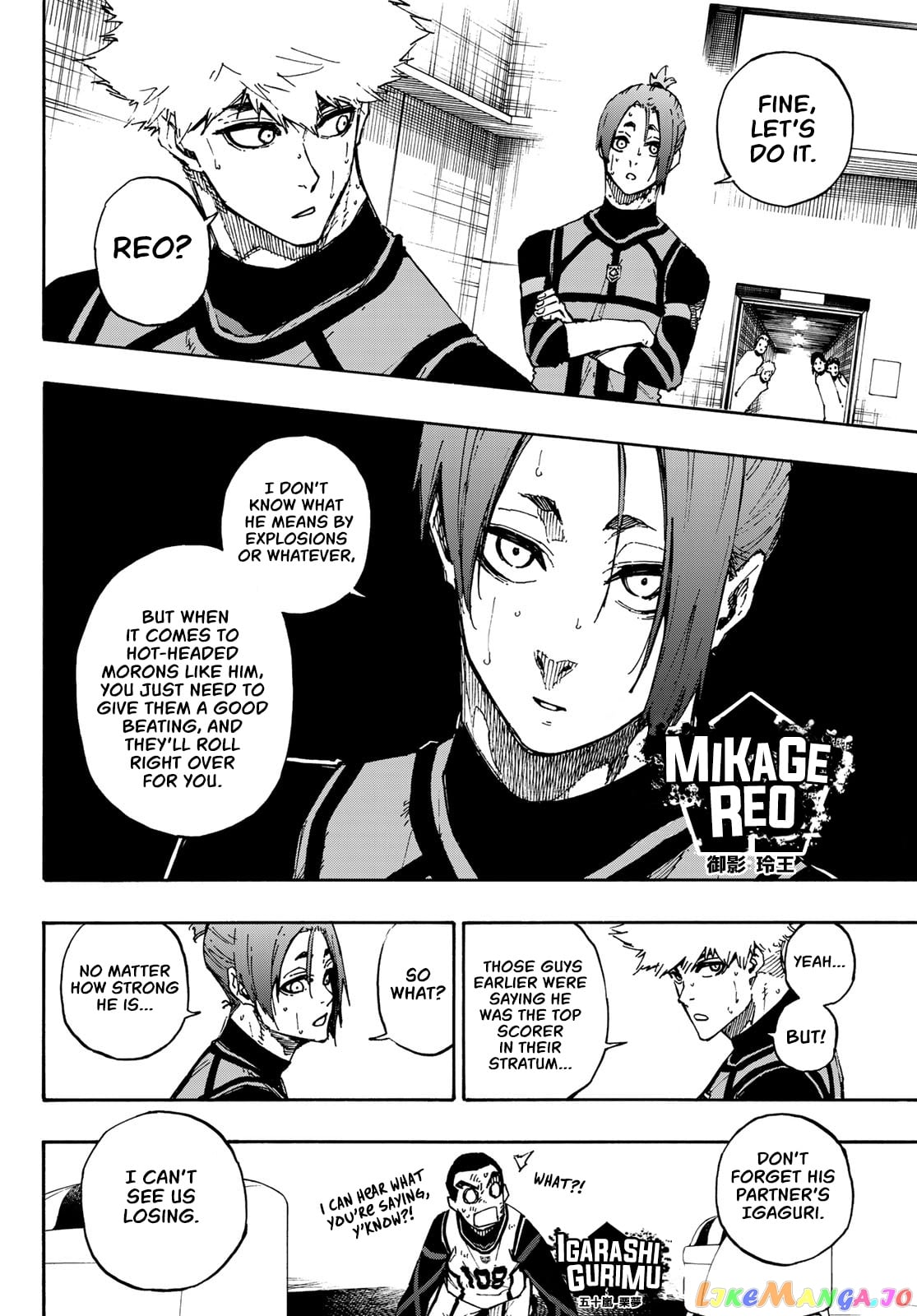 Read Blue Lock EN Manga Online
