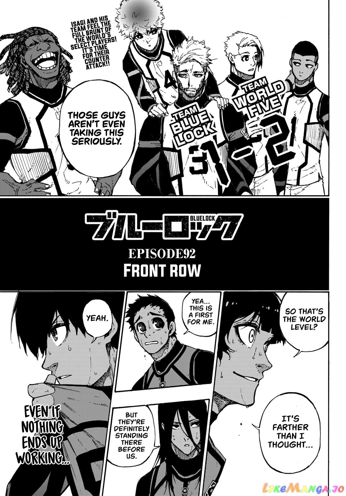 Read Blue Lock EN Manga Online