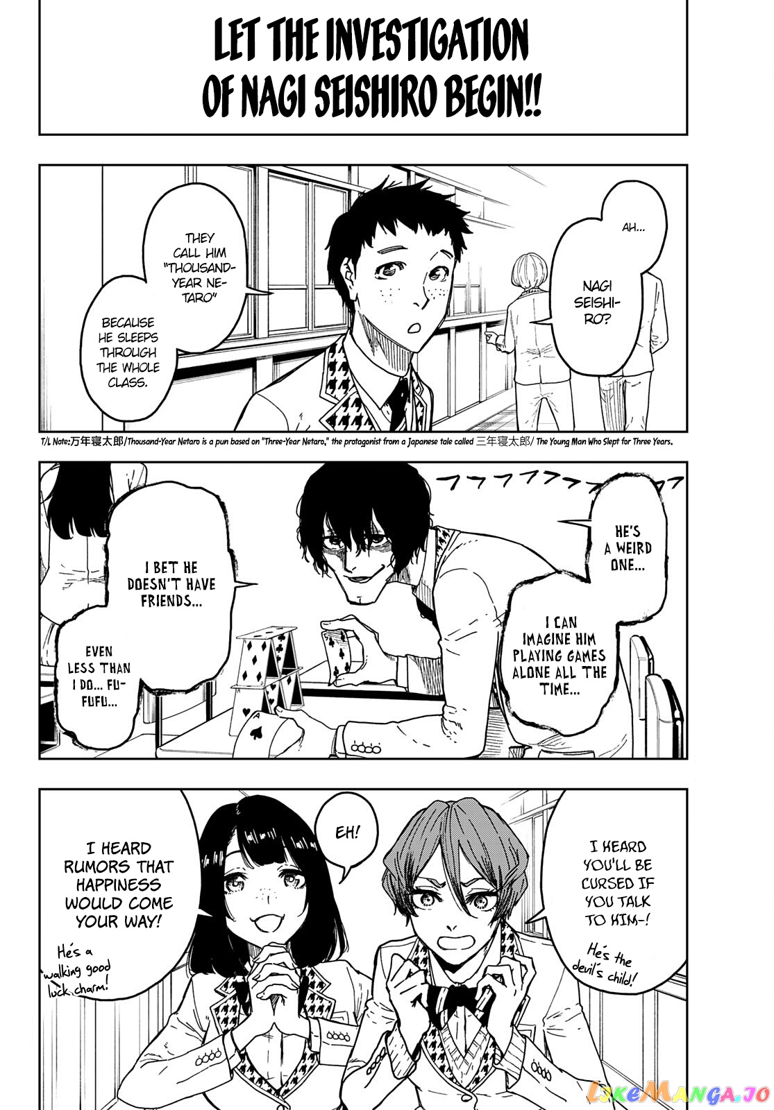 Read Blue Lock Episode Nagi EN Manga Online