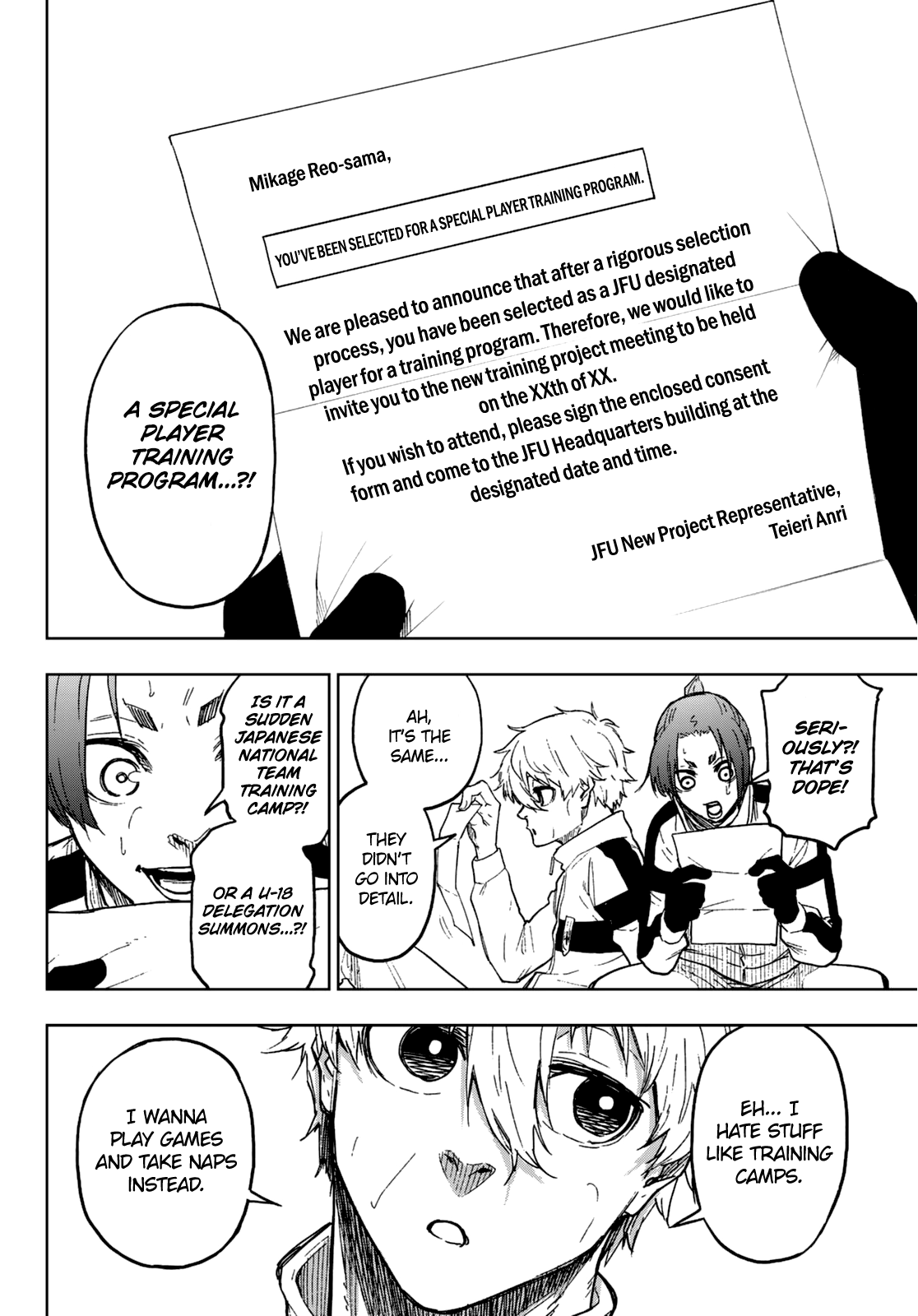 Read Blue Lock Episode Nagi EN Manga Online