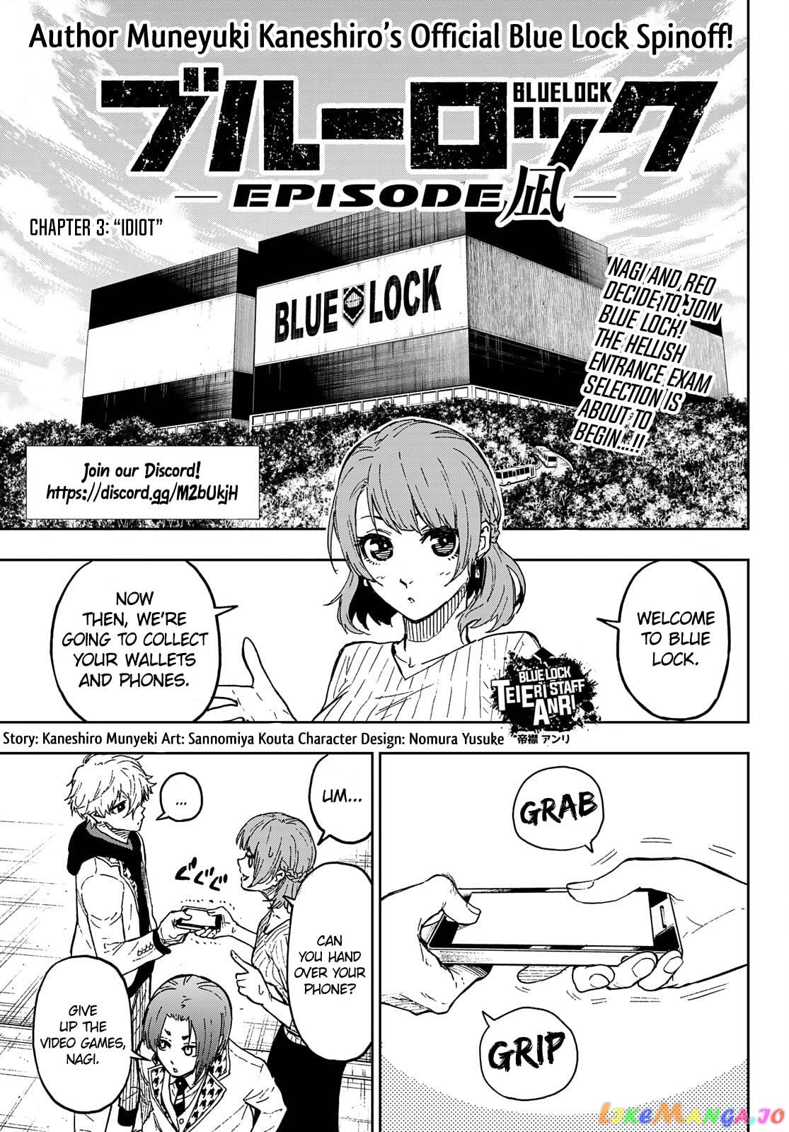 Read Blue Lock Episode Nagi EN Manga Online