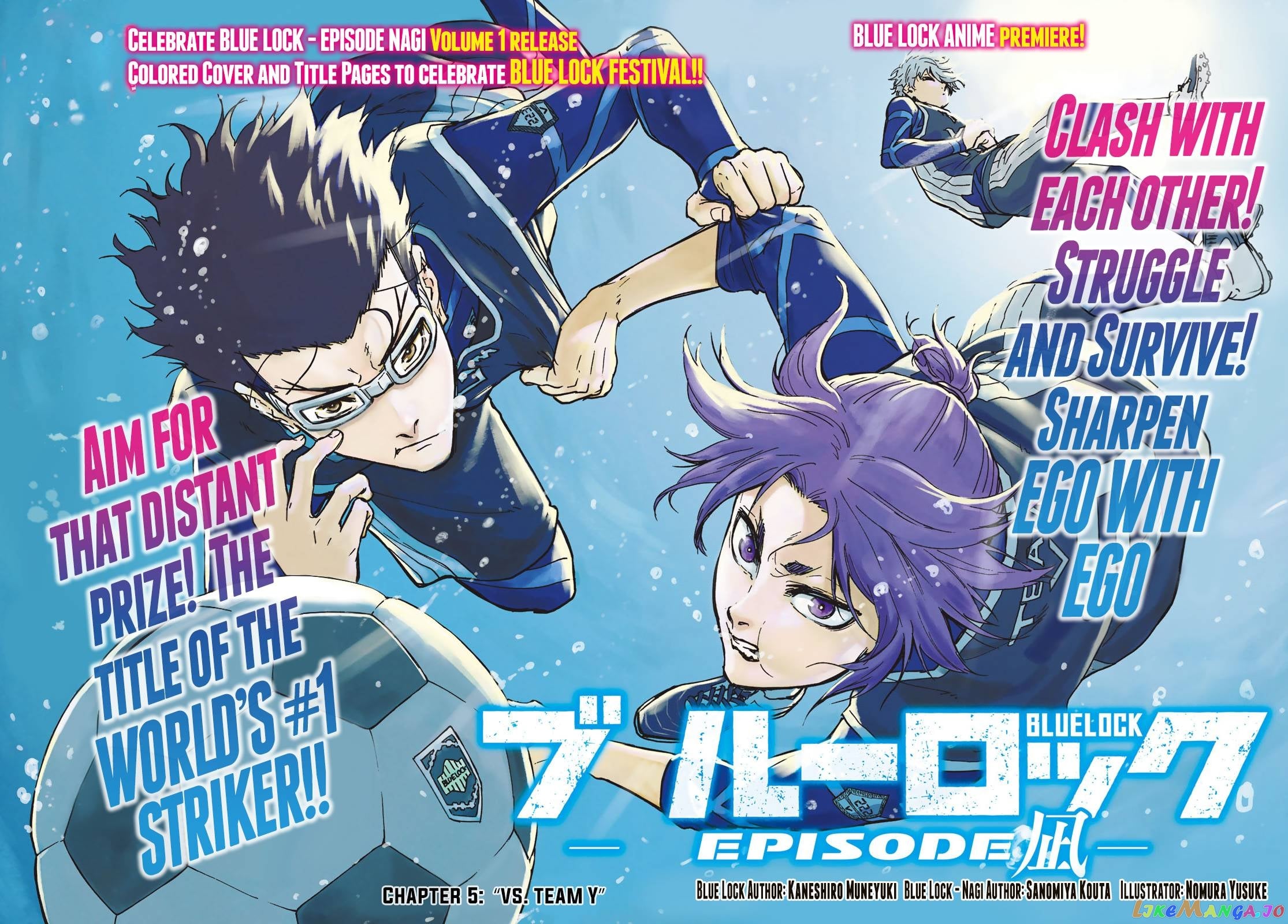 Read Blue Lock Episode Nagi EN Manga Online