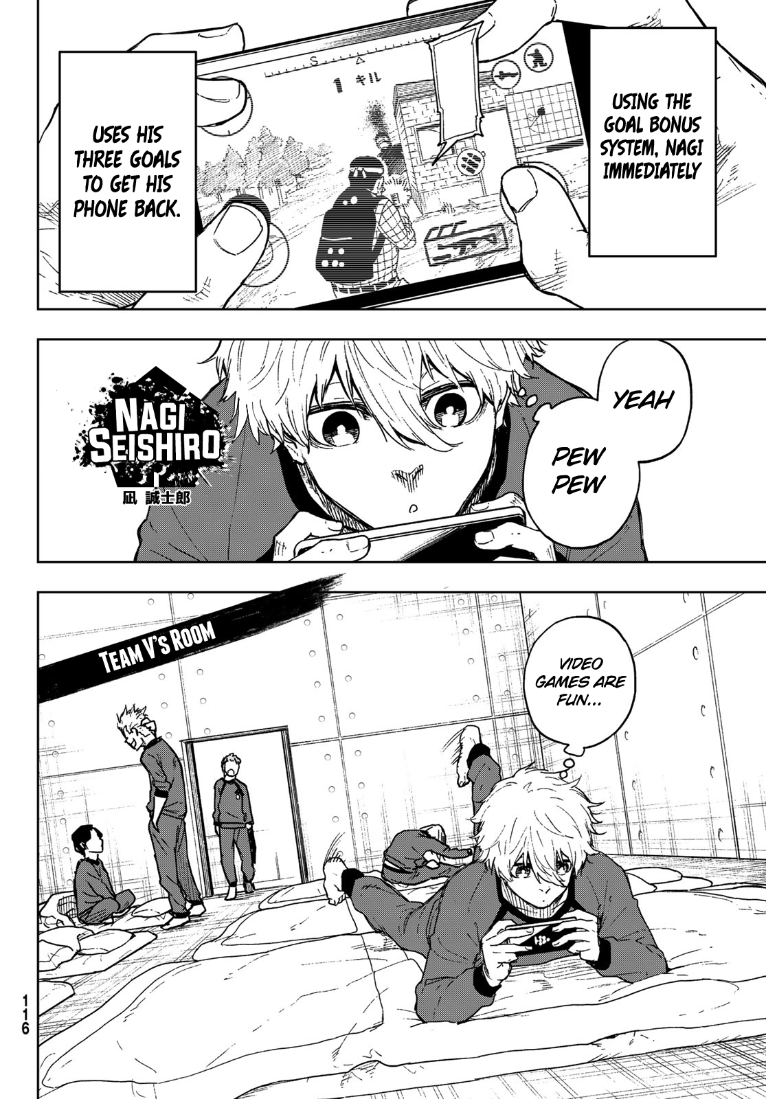 Read Blue Lock Episode Nagi EN Manga Online