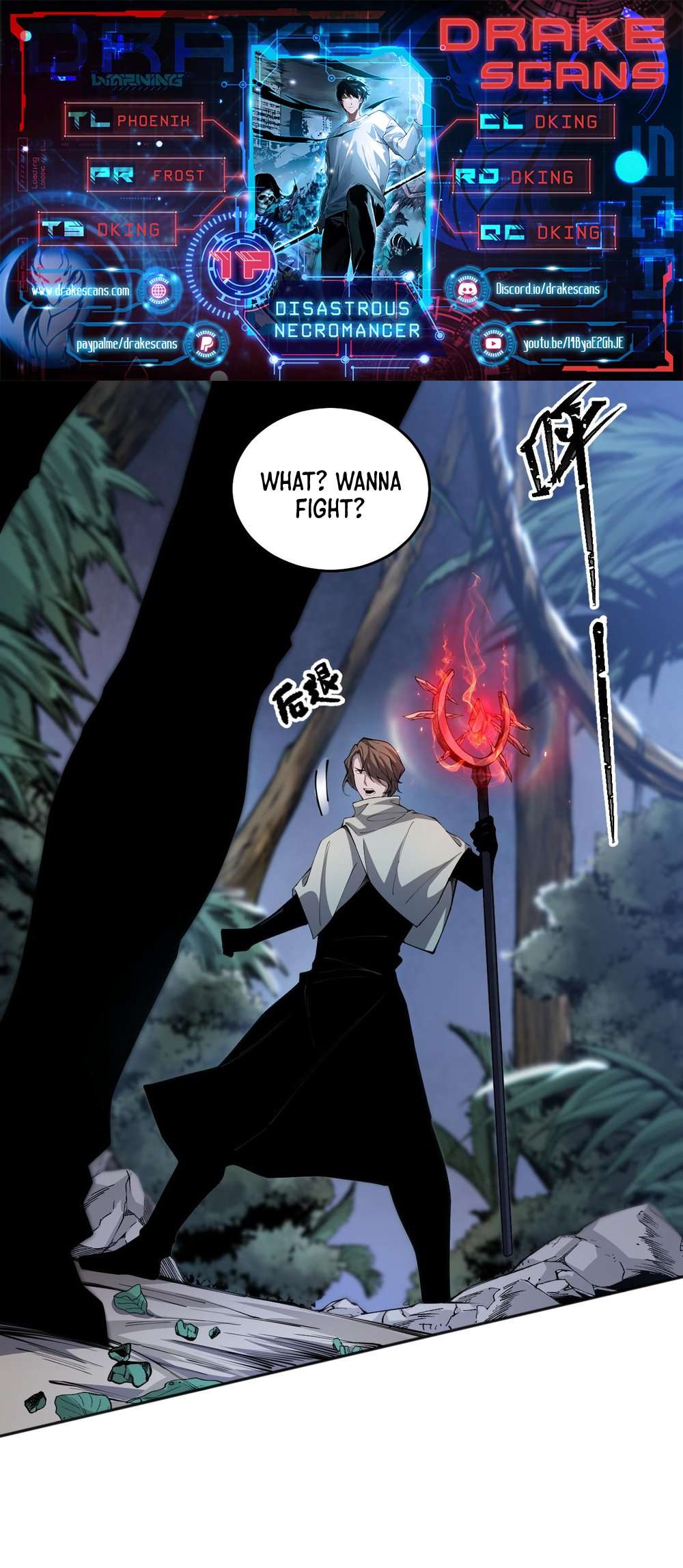 Read Catastrophic Necromancer EN Manga Online