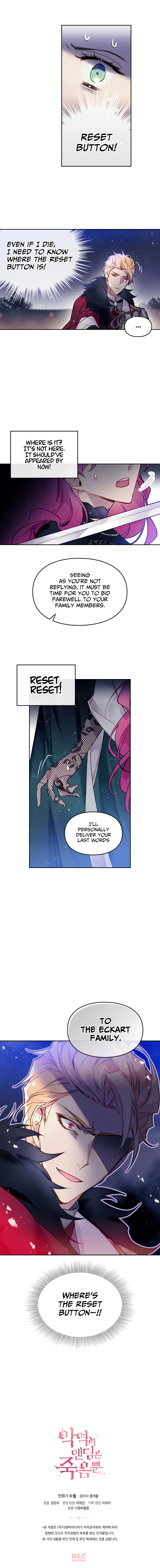 Read Death Is The Only Ending For The Villainess EN Manga Online