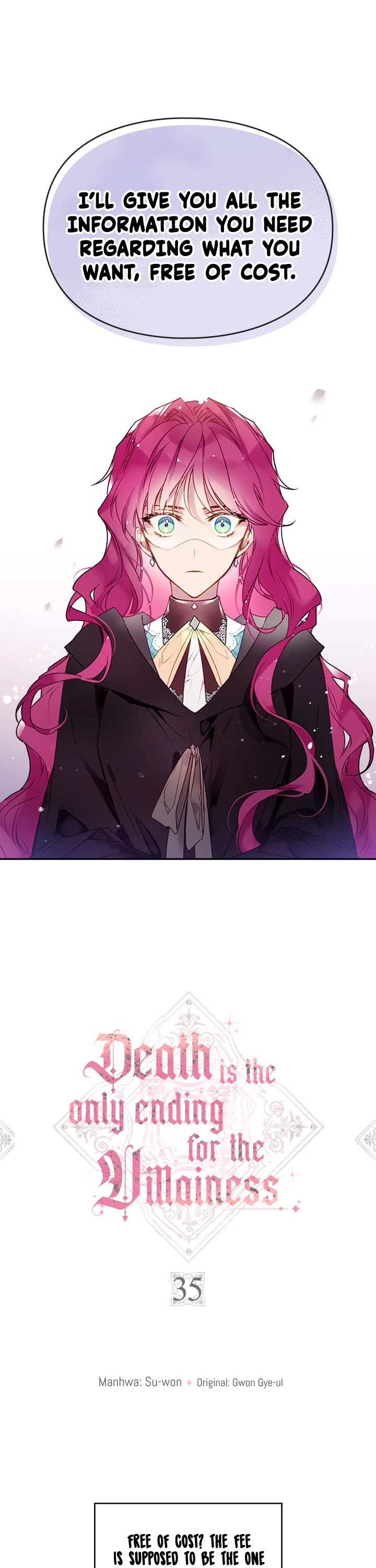 Read Death Is The Only Ending For The Villainess EN Manga Online