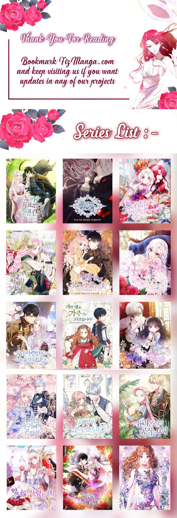Read Death Is The Only Ending For The Villainess EN Manga Online