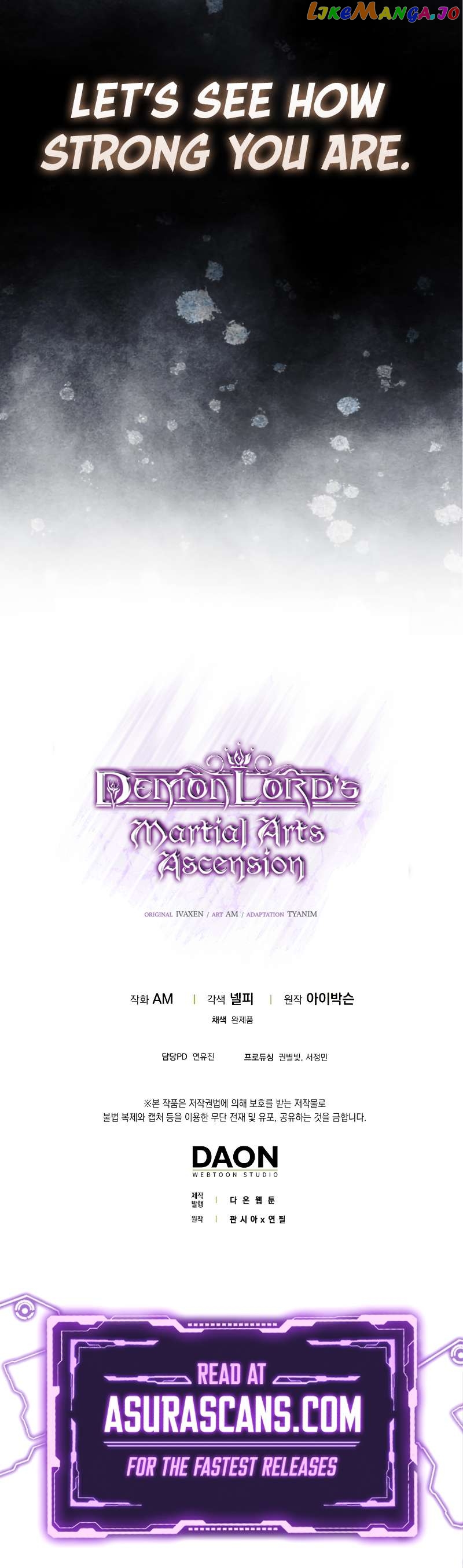 Read Demon Lord’s Martial Arts Ascension EN Manga Online
