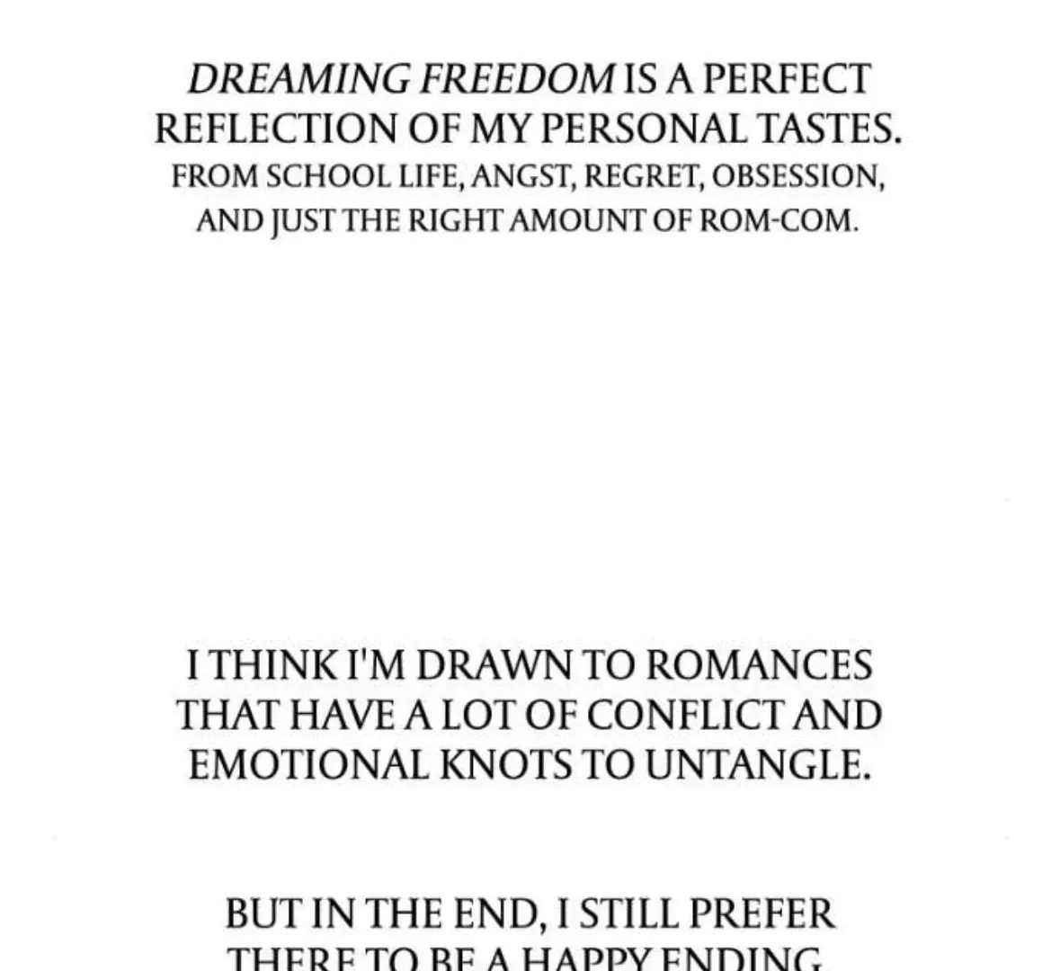 Read Dreaming Freedom EN Manga Online