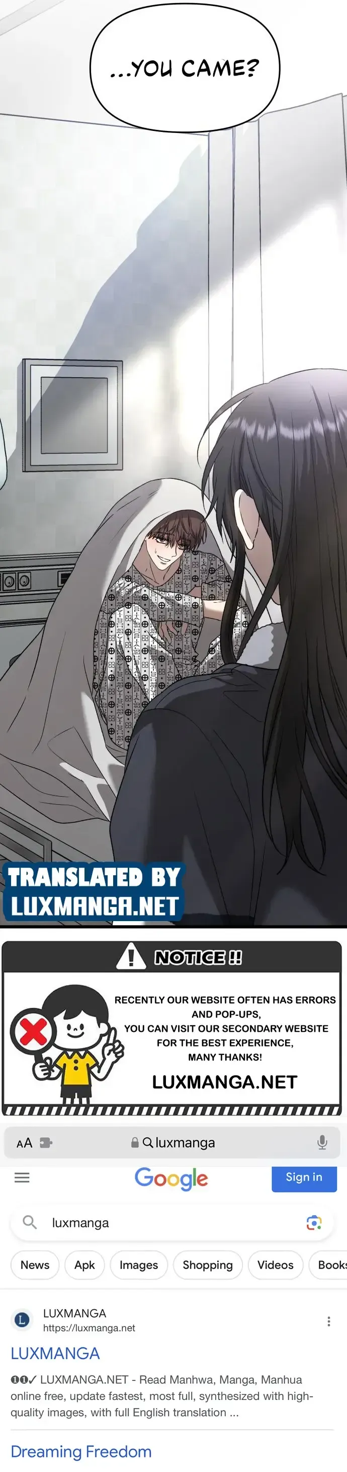 Read Dreaming Freedom EN Manga Online