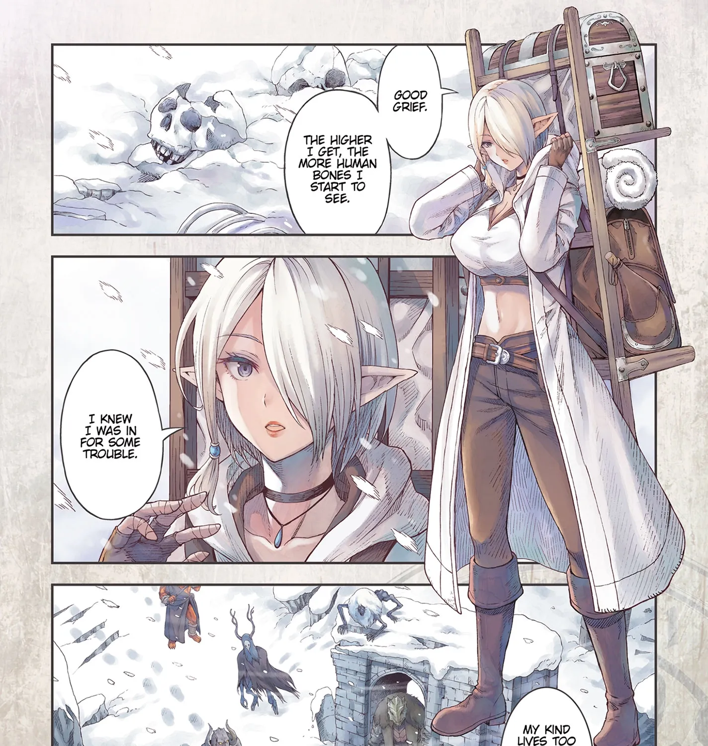 Read Dungeon Elf What's a Dungeon without Treasure Chests EN Manga Online