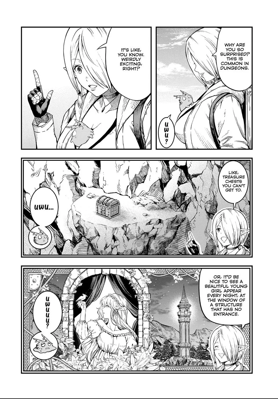 Read Dungeon Elf What's a Dungeon without Treasure Chests EN Manga Online