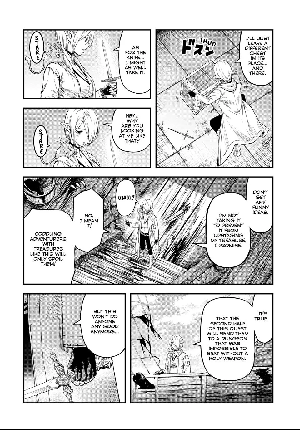 Read Dungeon Elf What's a Dungeon without Treasure Chests EN Manga Online