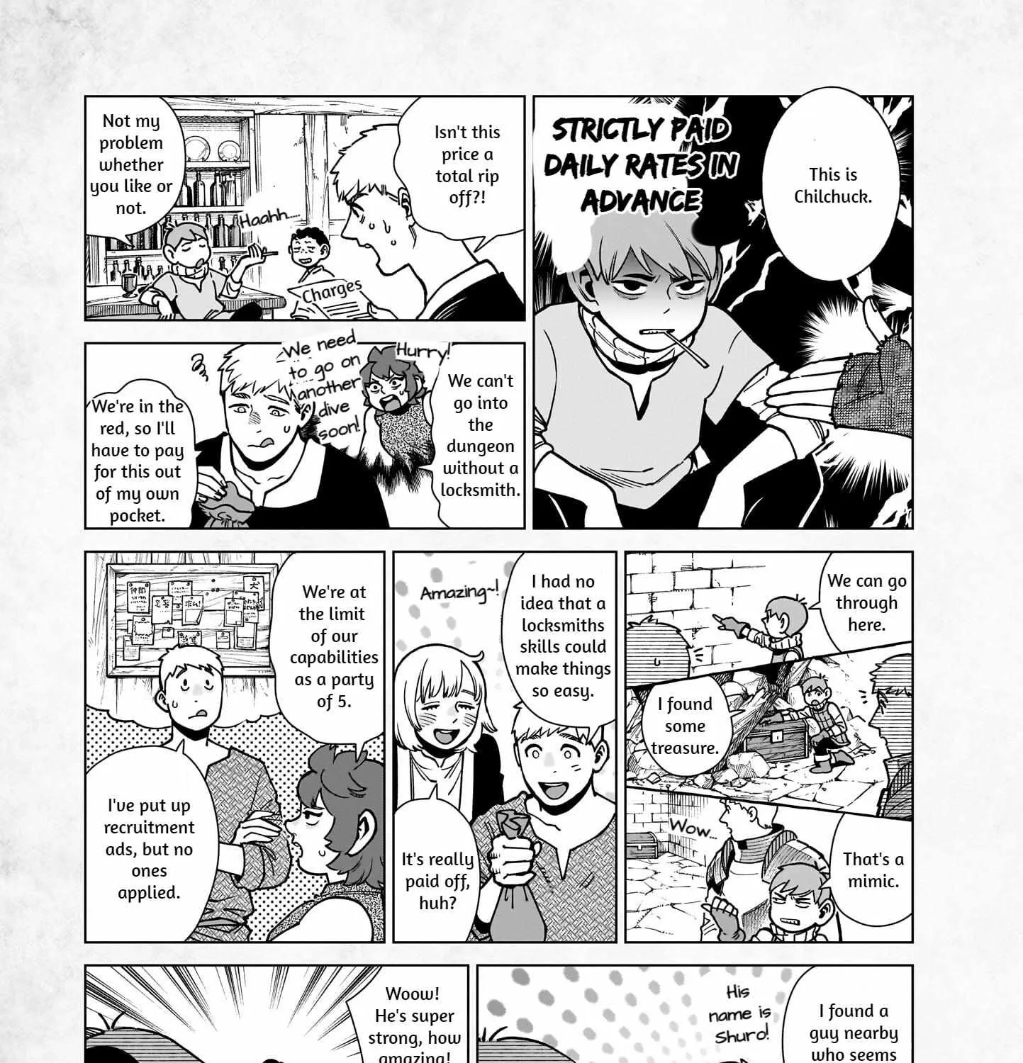 Read Dungeon Meshi EN Manga Online