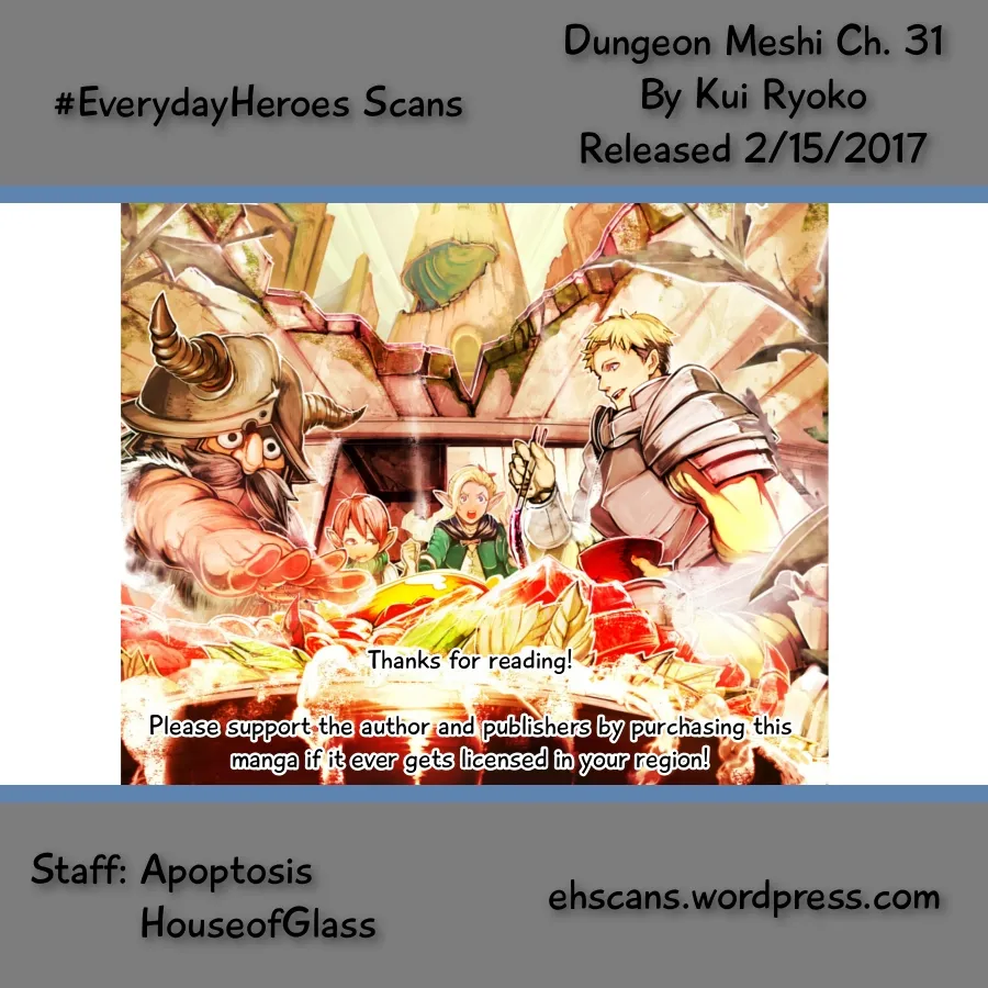 Read Dungeon Meshi EN Manga Online
