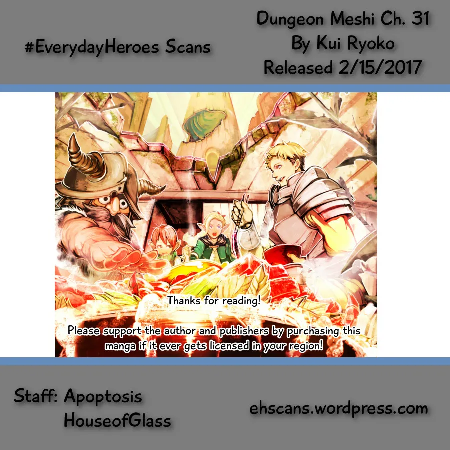 Read Dungeon Meshi EN Manga Online