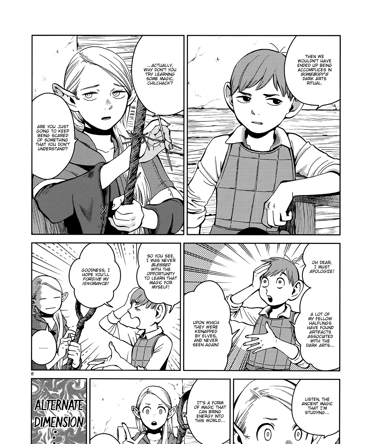 Read Dungeon Meshi EN Manga Online