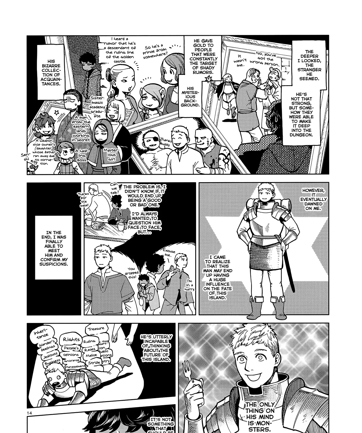 Read Dungeon Meshi EN Manga Online