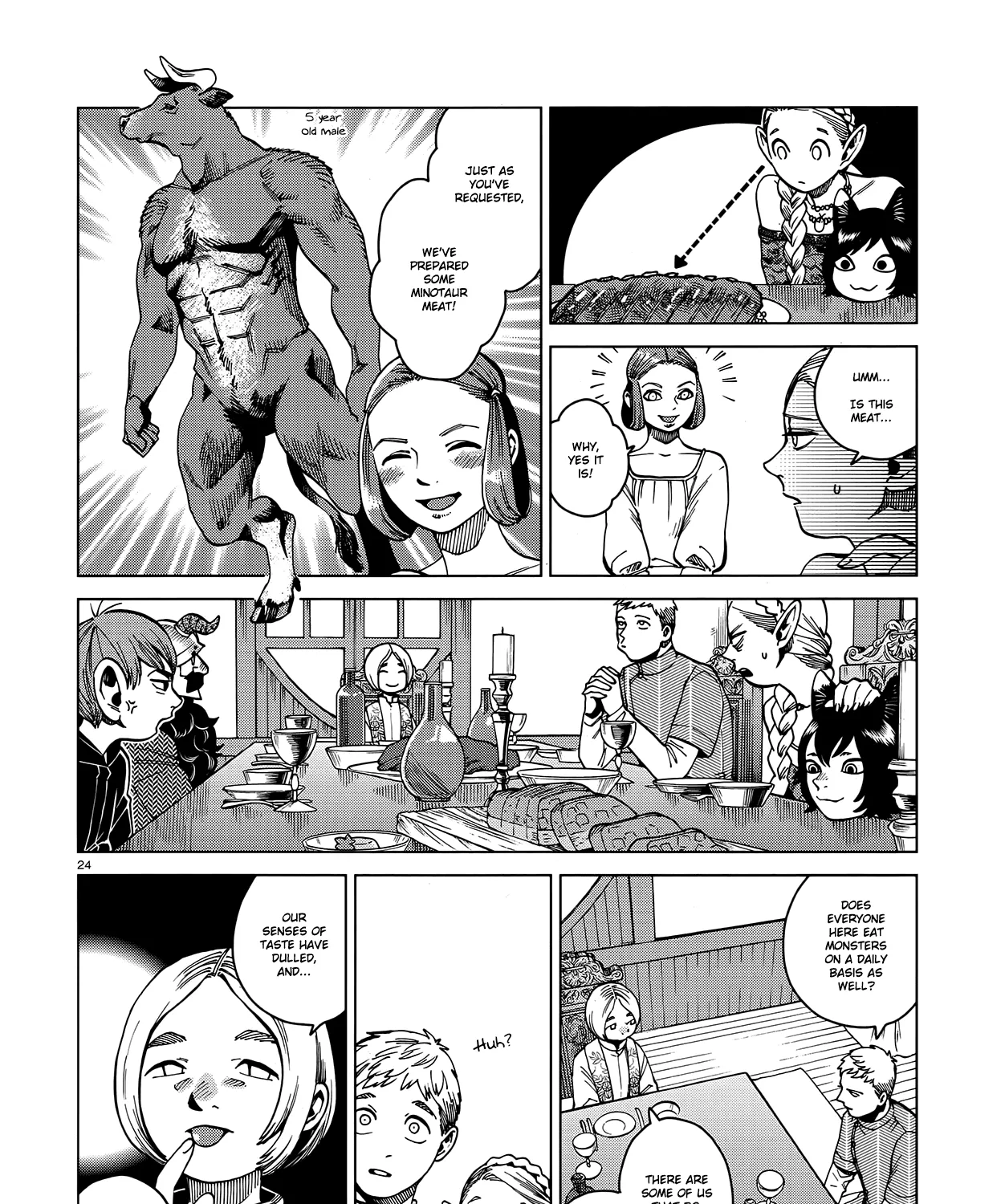 Read Dungeon Meshi EN Manga Online